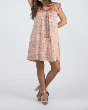 Andree By Unit - Chances Taken Women's Embroidered Sleeveless Dress