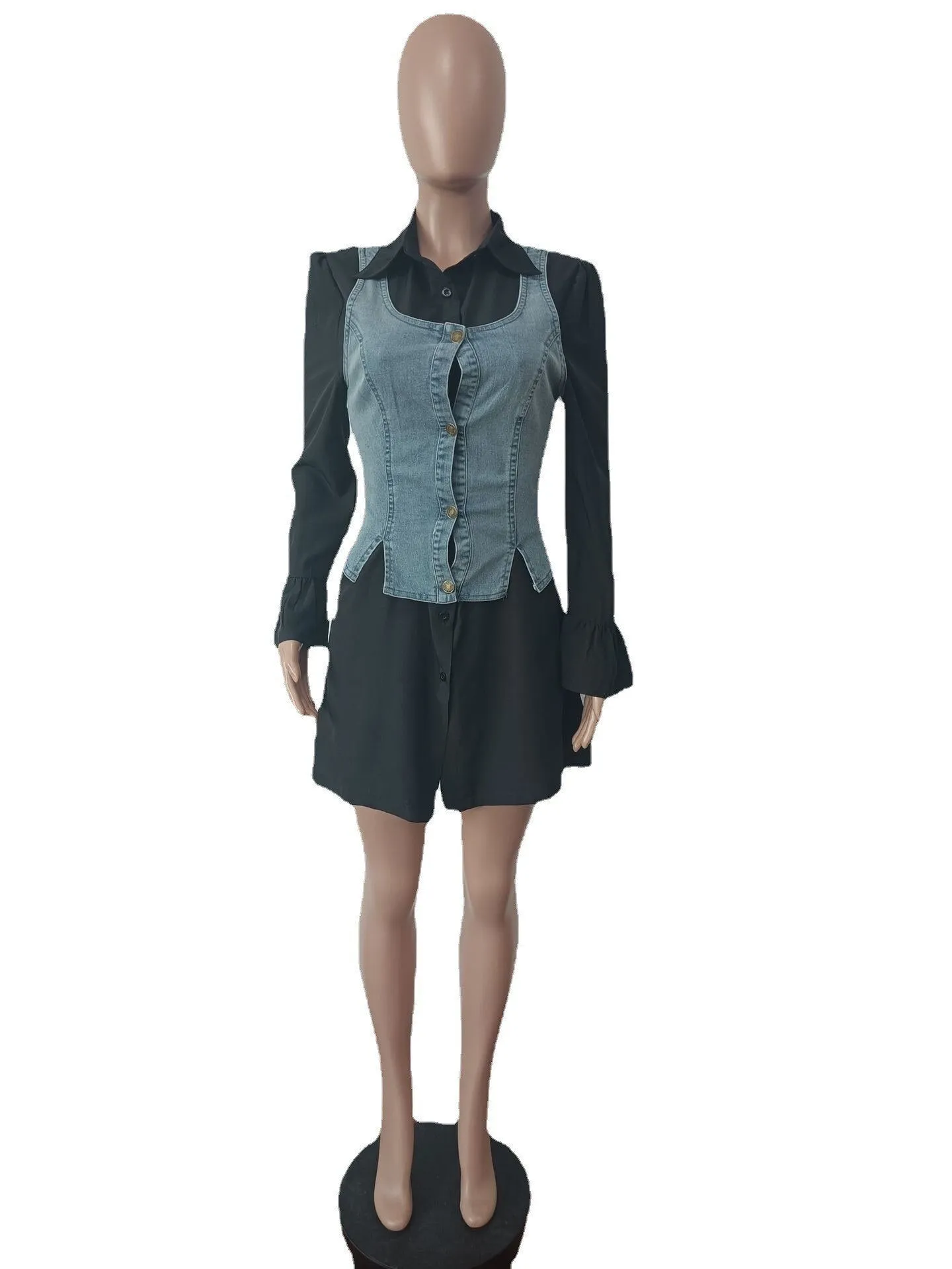 CASUAL OFFICE TWO PIECE SKIRT SET