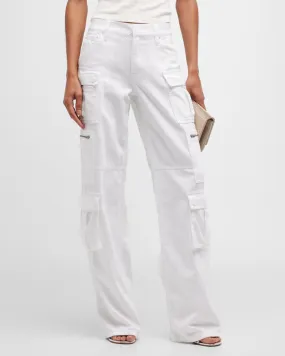 Cay Baggy Alice   Olivia Denim Cargo Pants