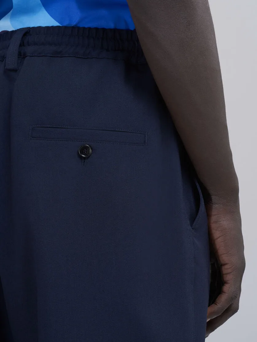 Cropped Drawstring Pants