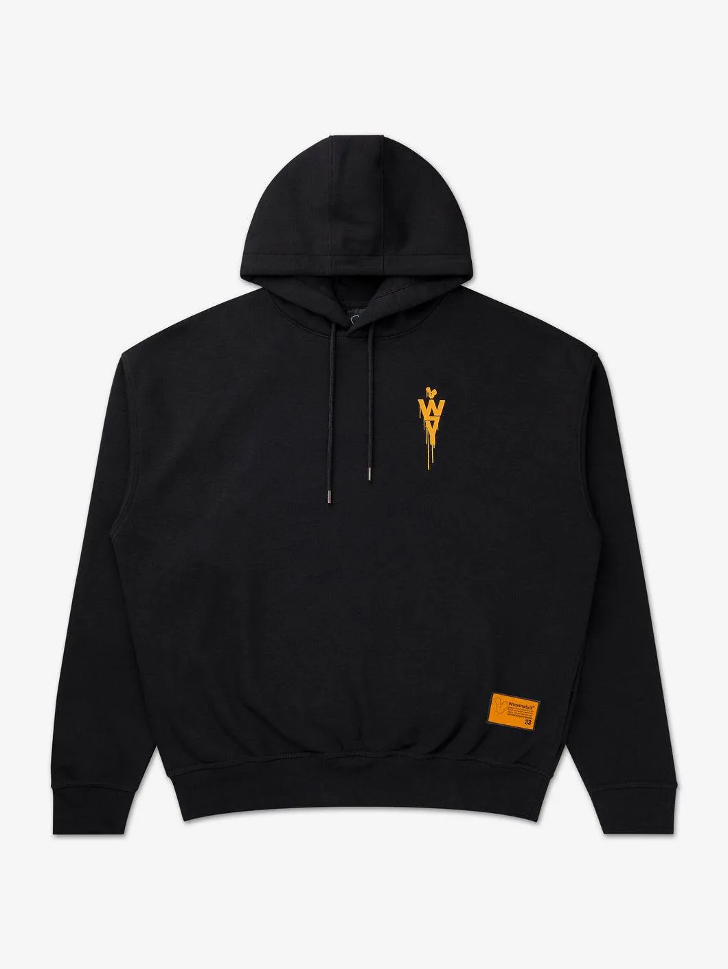 Headless Oversized Hoodie Black