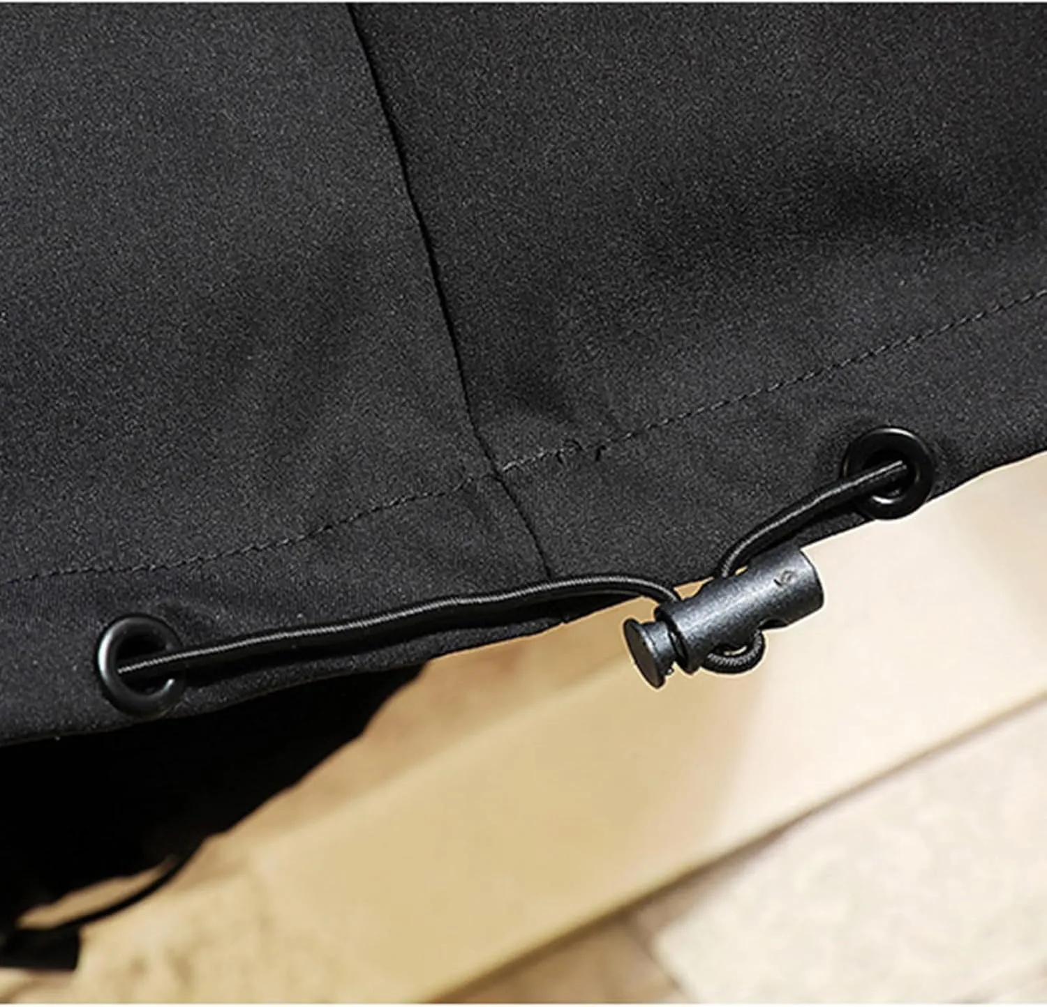 Men's Rain Jacket Classic Waterproof Lightweight Casual Windproof Softshell Raincoat with Hood for Golf Hiking Travel