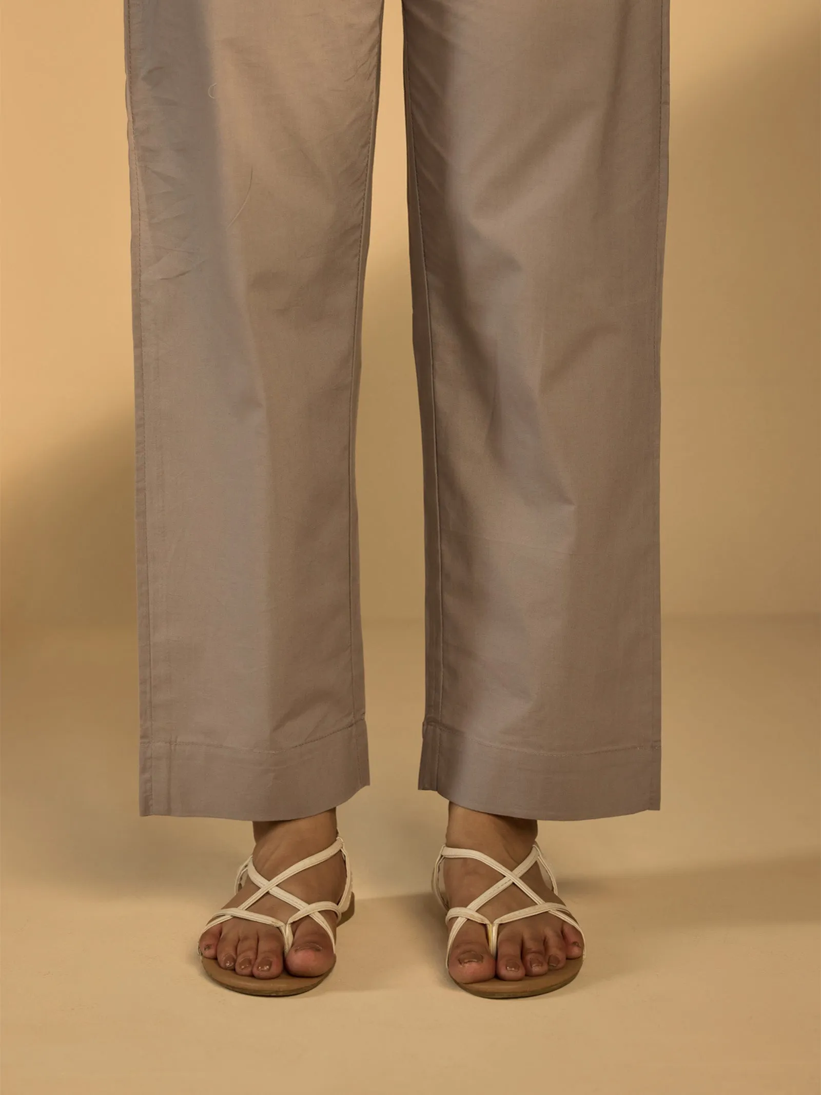 Parakeets Cotton Straight Pant