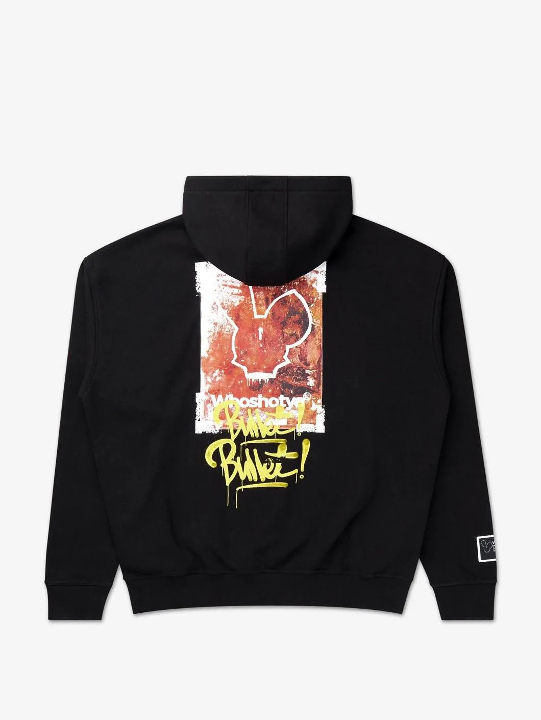 Rusty Bullet Oversized Hoodie Black