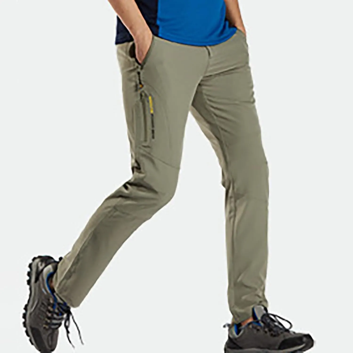 Snow Pants Women Outdoor Waterproof Windproof Fleece Lined Slim Cargo Snow Ski Hiking Pants with Pockets