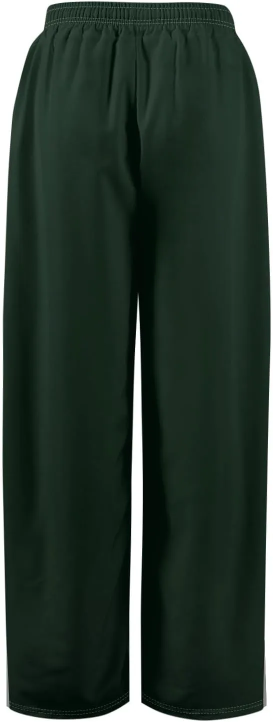 Wide Leg Pants for Women Casual Summer High Waistd Flowy Beach Pants Drawstring Elastic Waist Solid Pockets Trousers