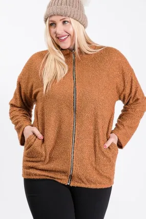 Winter is Here Mock Neck Jacket