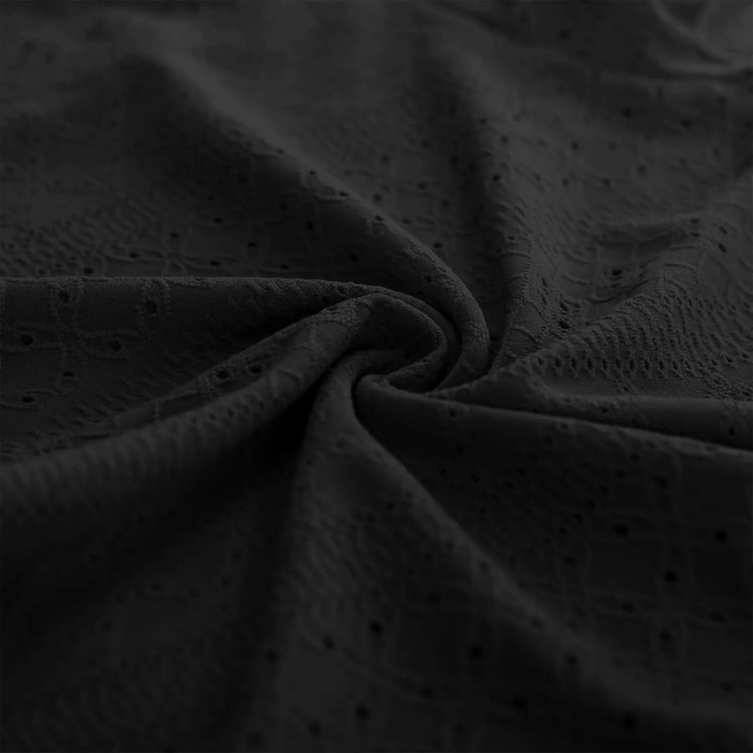 Women Midi Skirts Hollow Out Elastic High Waisted Tiered Eyelet Layered Casual Flowy Smocked Solid Color Skirt